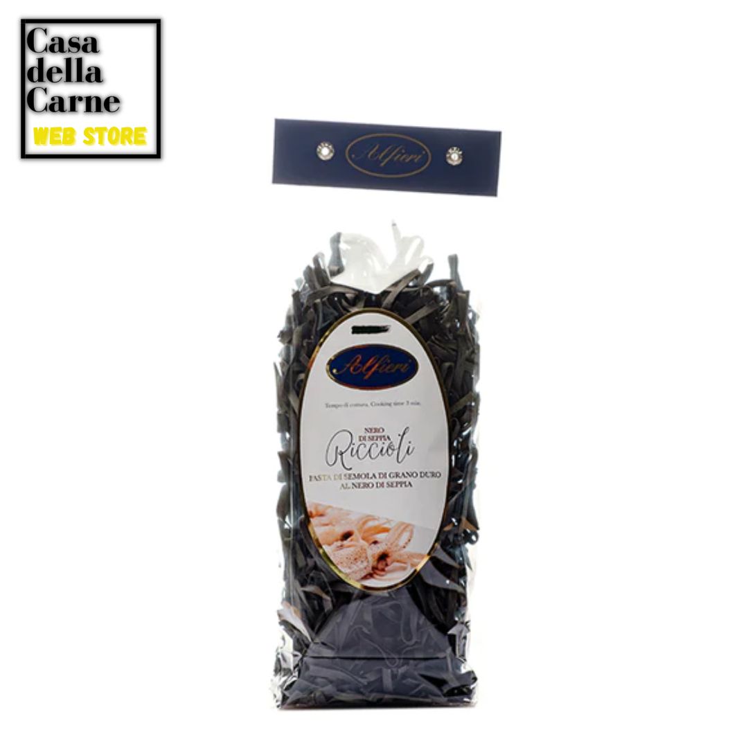 Riccioli Nero di seppia 250 gr